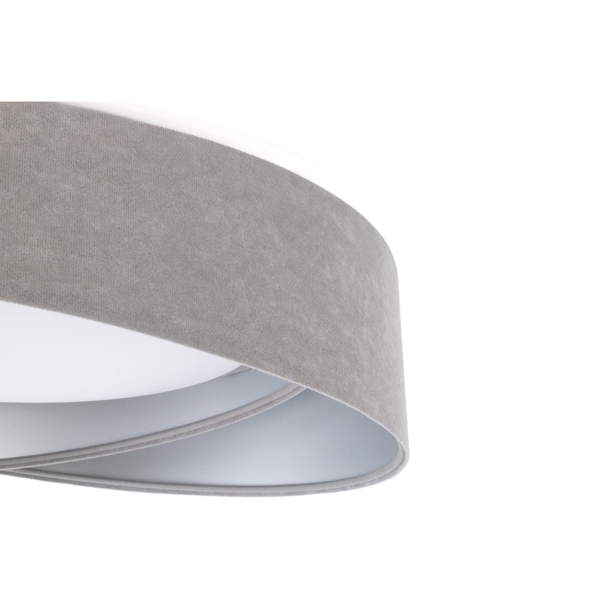 Plafonieră LED GALAXY MODERN, Ø 55 cm, 24 W, 230 V, gri/argintiu
