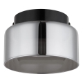 Plafonieră LED Globo 1xGX53/6W/230V d. 13 cm fumuriu/negru