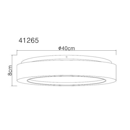 Plafonieră LED Globo LED/24W/230V