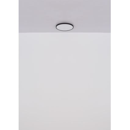 Plafonieră LED Globo LED/15W/230V 4000K d. 23 cm negru