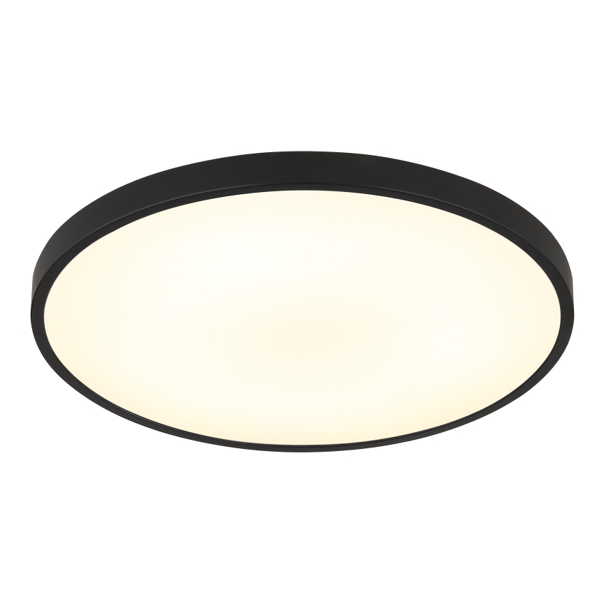 Plafonieră LED Globo LED/15W/230V 4000K d. 23 cm negru