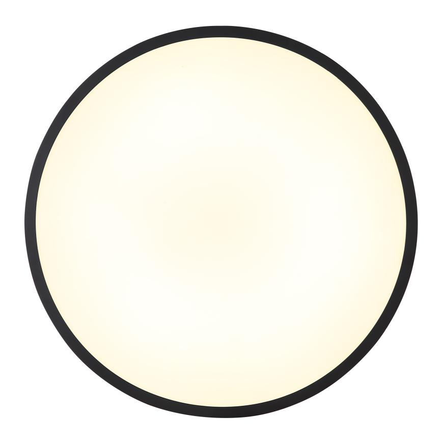 Plafonieră LED Globo LED/15W/230V 4000K d. 23 cm negru