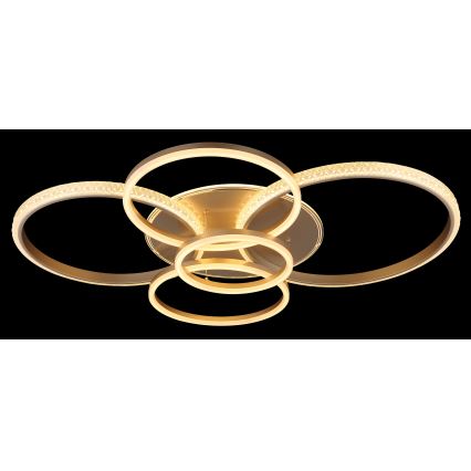 Plafonieră LED Globo LED/70W/230V 3000K 88x110 cm bej