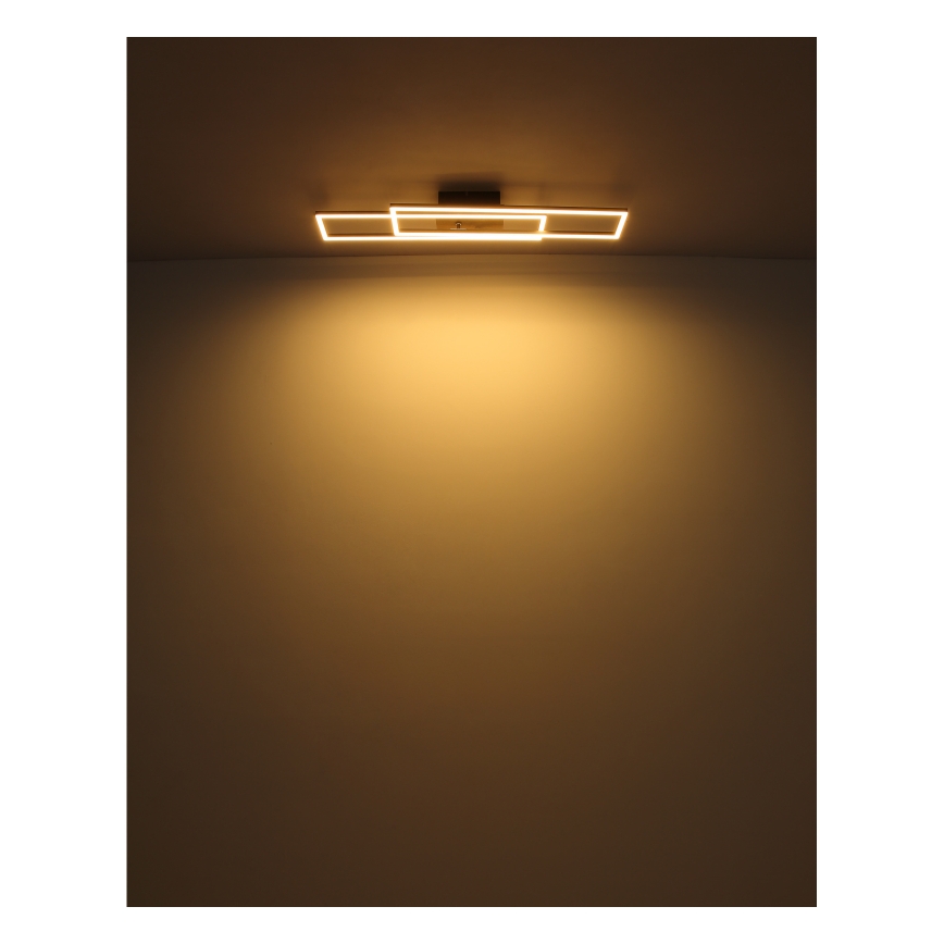 Plafonieră LED Globo LED/30W/230V 3000K 60x80 cm negru