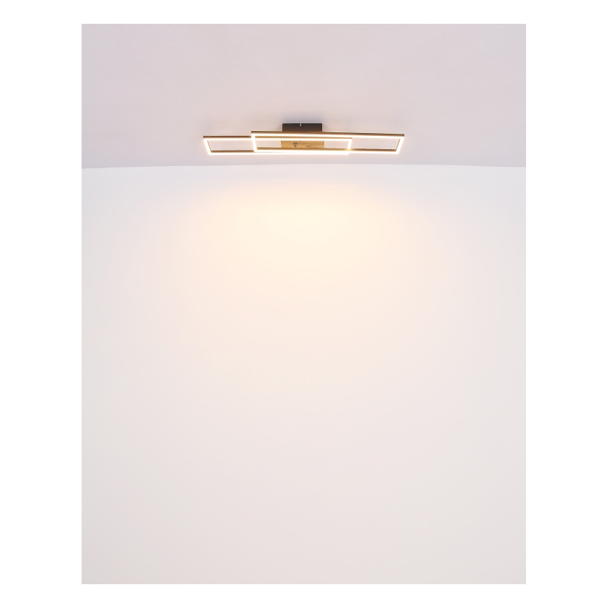 Plafonieră LED Globo LED/30W/230V 3000K 60x80 cm negru