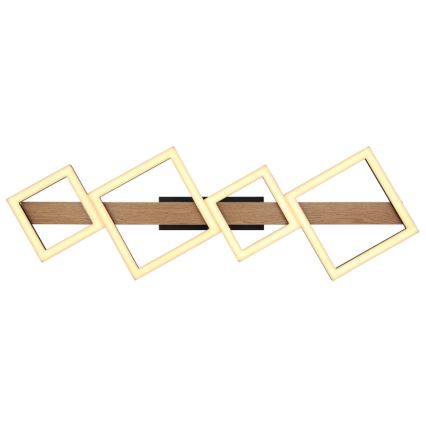 Plafonieră LED LED/30W/230V 3000K Globo 60x80 cm negru