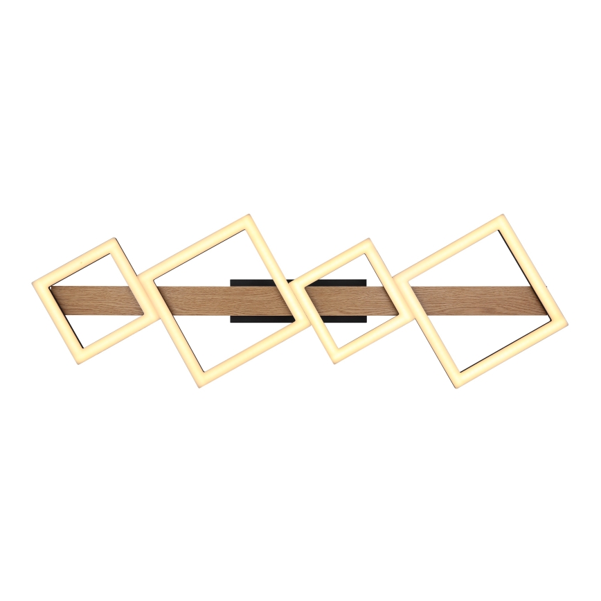 Plafonieră LED LED/30W/230V 3000K Globo 60x80 cm negru