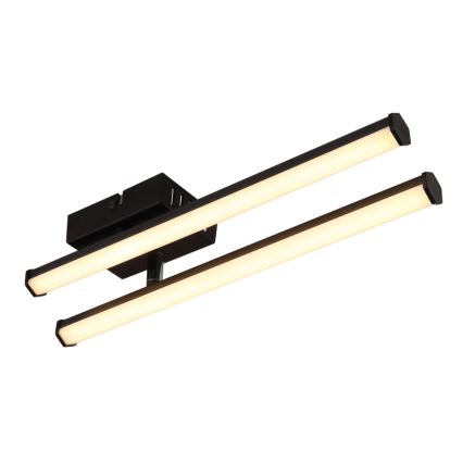 Plafonieră LED Globo LED/12W/230V 3000K negru