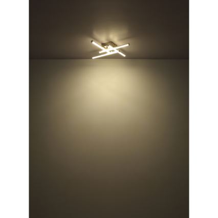 Plafonieră LED Globo LED/24W/230V 3000K negru