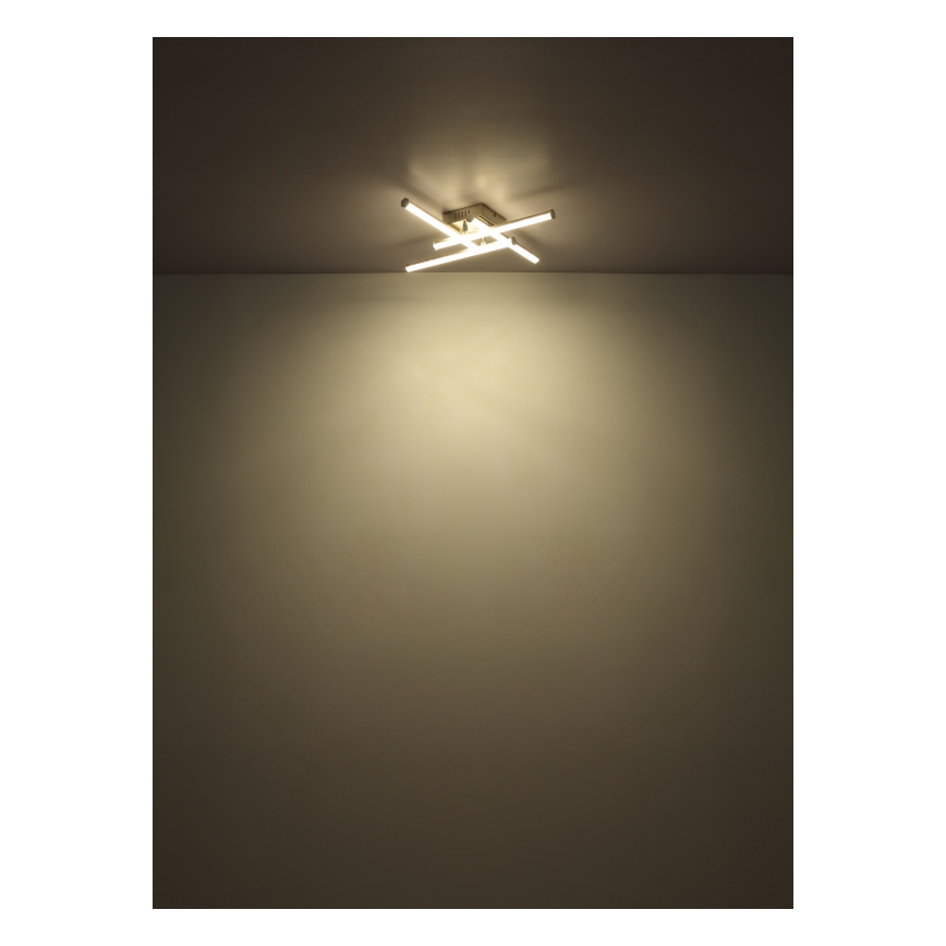 Plafonieră LED Globo LED/24W/230V 3000K negru