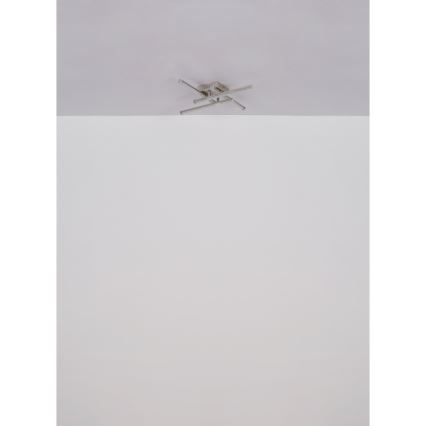 Plafonieră LED Globo LED/24W/230V 3000K negru