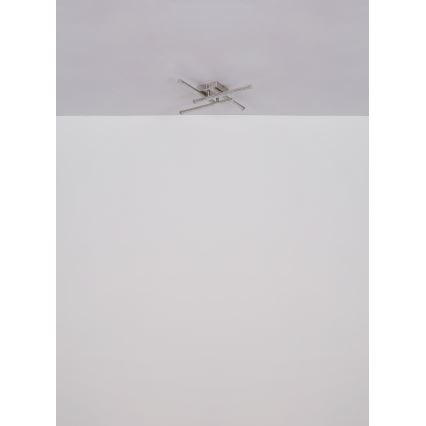 Plafonieră LED Globo LED/24W/230V 4000K crom mat