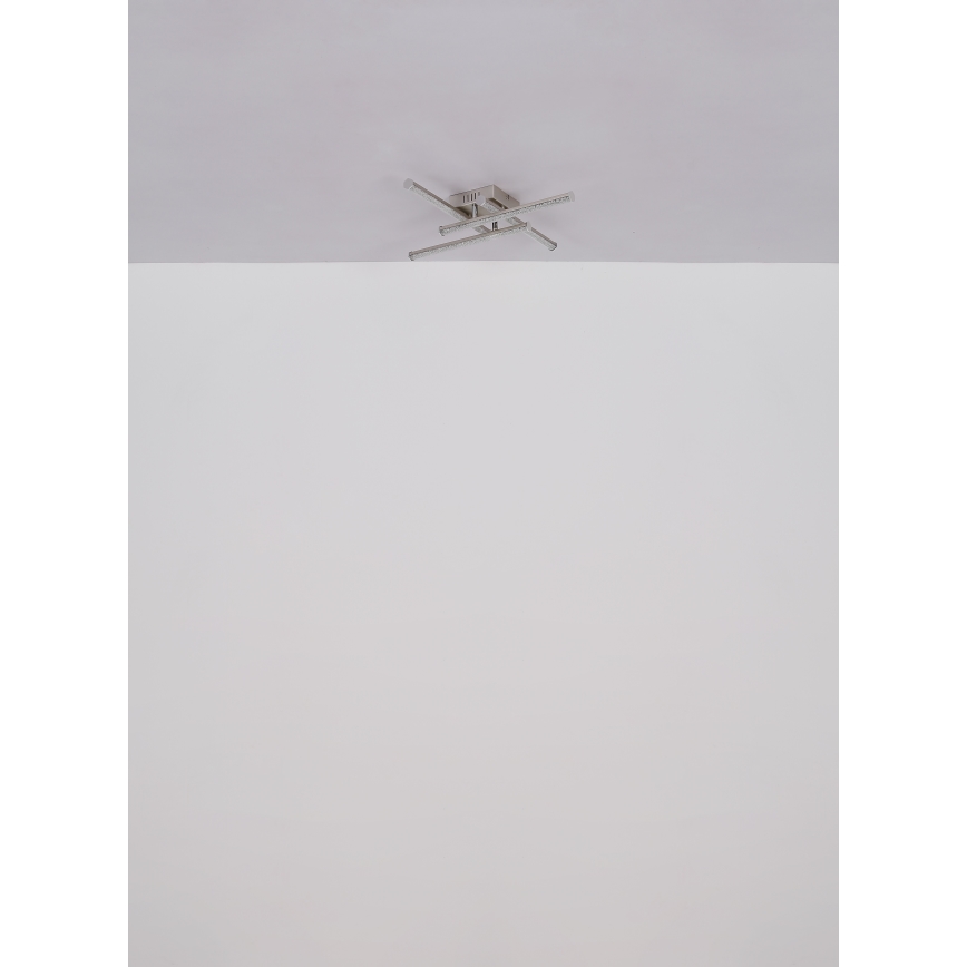 Plafonieră LED Globo LED/24W/230V 4000K crom mat