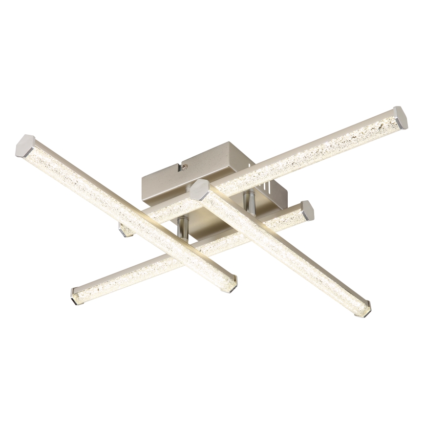 Plafonieră LED Globo LED/24W/230V 4000K crom mat