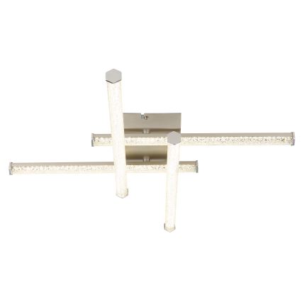 Plafonieră LED Globo LED/24W/230V 4000K crom mat