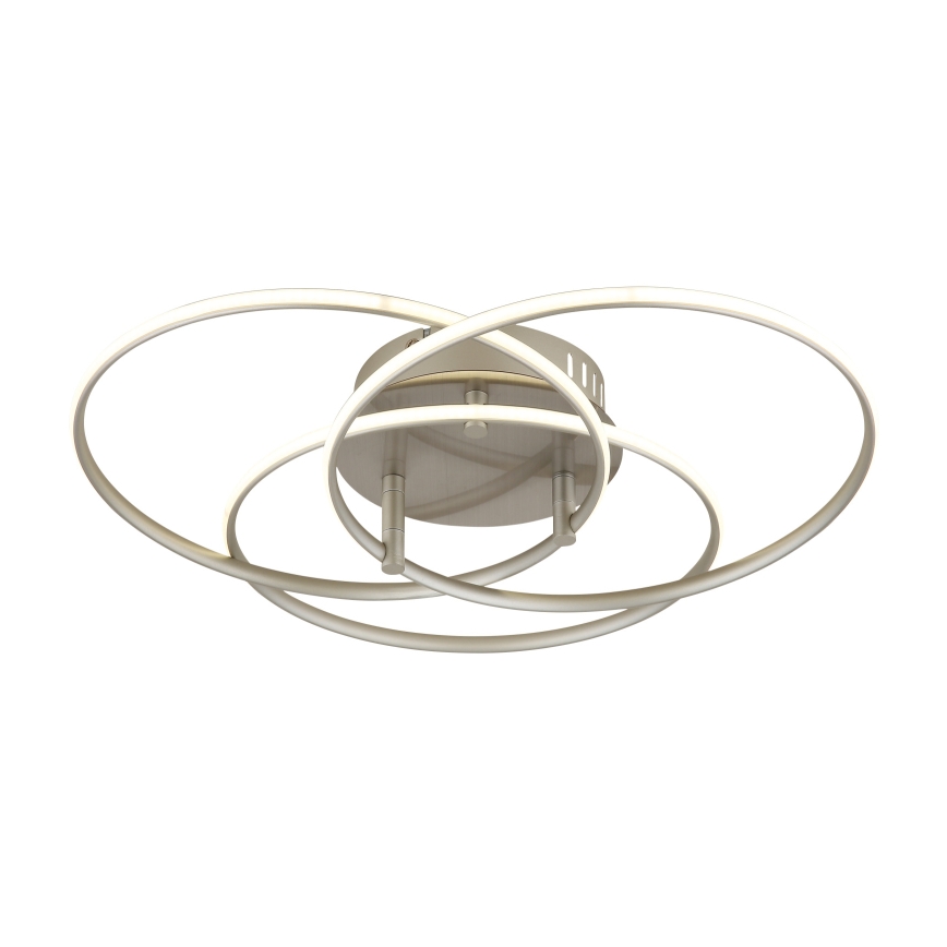 Plafonieră LED Globo LED/40W/230V 4000K d. 45,6 cm crom mat