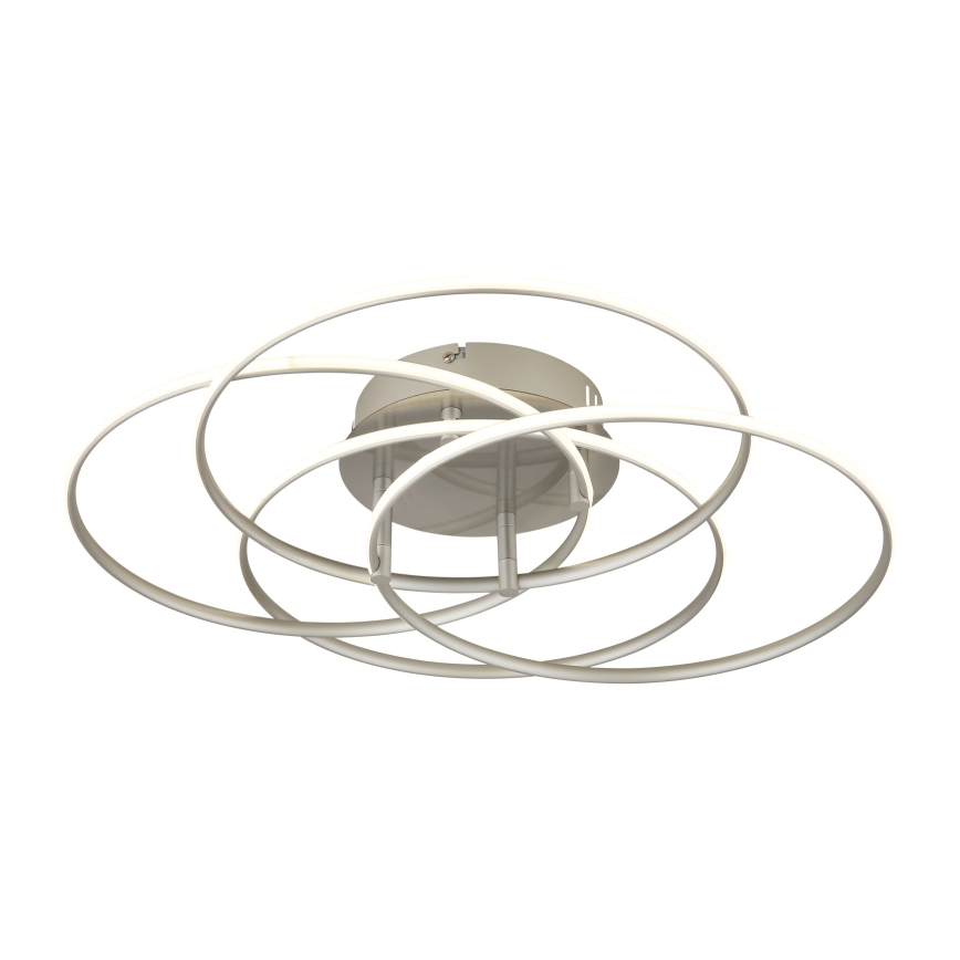 Plafonieră LED Globo LED/55W/230V 4000K d. 51,5 cm crom mat