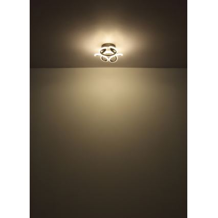 Plafonieră LED Globo LED/24W/230V 2700/4000/6000K d. 26 cm negru