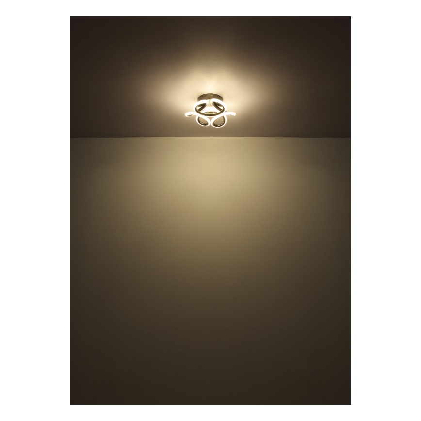 Plafonieră LED Globo LED/24W/230V 2700/4000/6000K d. 26 cm negru