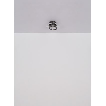 Plafonieră LED Globo LED/24W/230V 2700/4000/6000K d. 26 cm negru