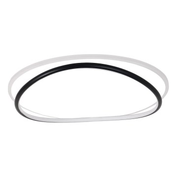 Plafonieră LED HALO, 38W, 230V, Ø 50 cm, negru