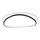 Plafonieră LED HALO, 38W, 230V, Ø 50 cm, negru