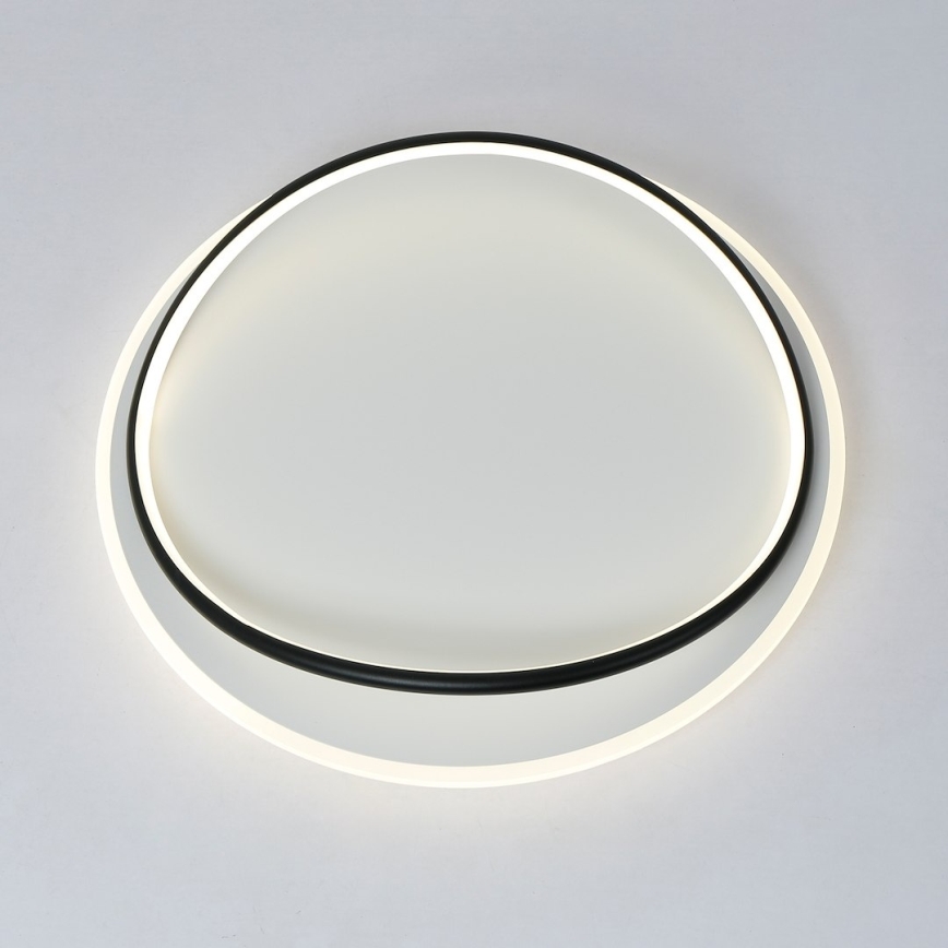 Plafonieră LED HALO, 38W, 230V, Ø 50 cm, negru