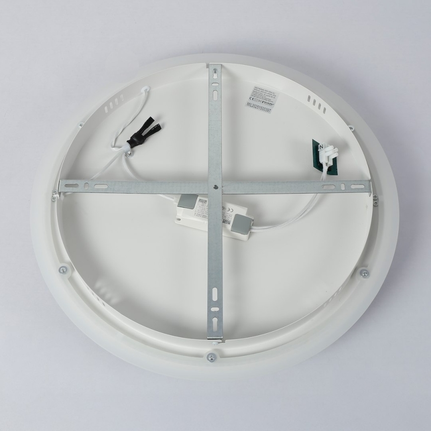 Plafonieră LED HALO, 38W, 230V, Ø 50 cm, negru