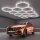 Plafonieră LED HEXAGON/570W/85-265V 6500K 522x298 cm CRI 90 IP44 albă