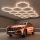 Plafonieră LED HEXAGON LED/570W/85-265V 4000K 522x298 cm CRI 90 IP44 albă