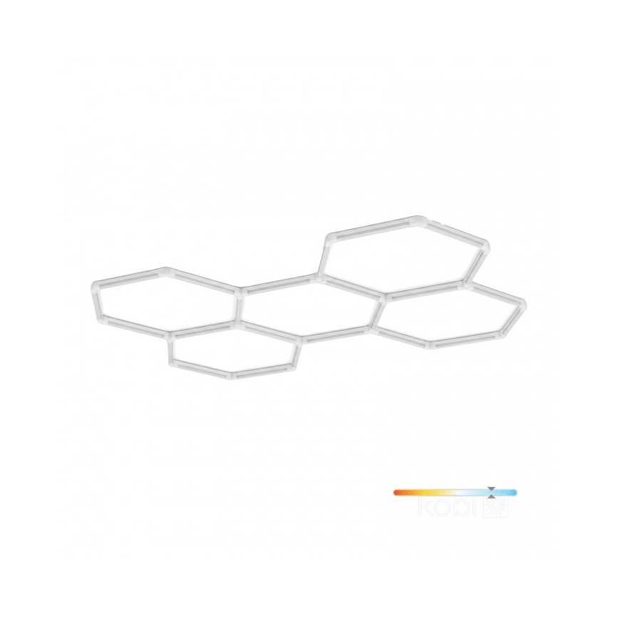 Plafonieră LED HEXLINE LED/216W/230V 6500K 208x300 cm albă
