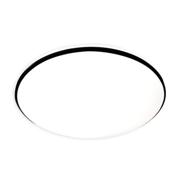 Plafonieră LED HUGO, 16/24/32 W, 230 V, 3000/4000/6500 K, diam. 37 cm, IP54, negru