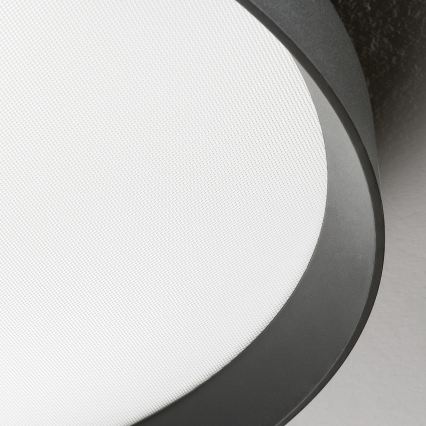 Plafonieră LED Ideal Lux FLY LED/26W/230V 2700K d. 45 cm CRI90 IP40 negru