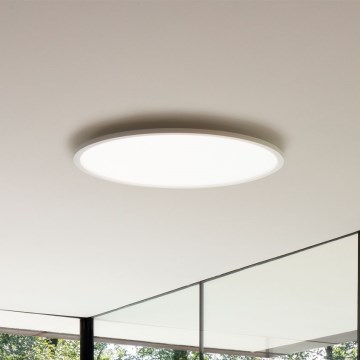 Plafonieră LED Ideal Lux FLY LED/68W/230V 3000K d. 90cm CRI90 IP40 alb