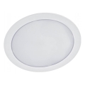 Plafonieră LED încastrabilă ALGINE 2în1 LED/12W/230V 3000K alb