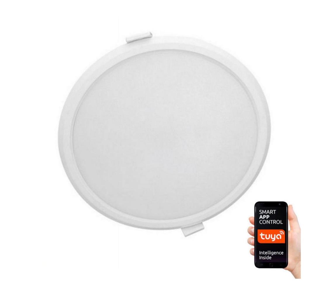 Plafonieră LED încastrată dimabilă ALGINE LED/12W/230V Wi-Fi Tuya rotundă
