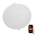 Plafonieră LED încastrată dimabilă ALGINE LED/22W/230V Wi-Fi Tuya rotundă