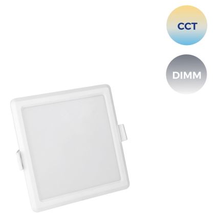 Plafonieră LED încastrată dimabilă ALGINE LED/6W/230V Wi-Fi Tuya pătrată