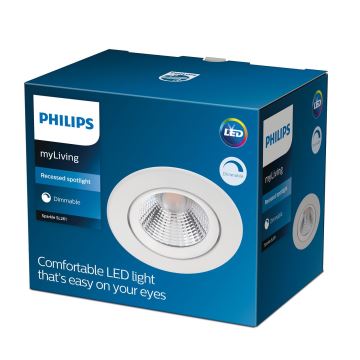 Plafonieră LED încastrată dimabilă LED/5,5W/230V 2700K Philips