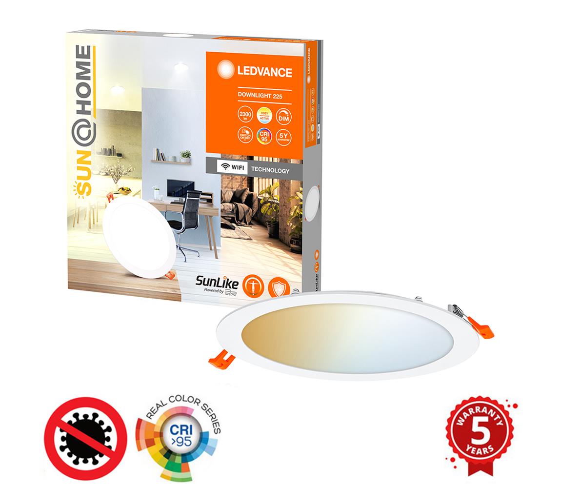 Plafonieră LED încastrată dimabilă SUN@HOME LED/22W/230V CRI 95 Wi-Fi Ledvance