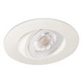 Plafonieră LED încastrată FIZU, 4W, 230V, 3000/4000/6500K, alb