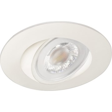 Plafonieră LED încastrată FIZU, 4W, 230V, 3000/4000/6500K, alb