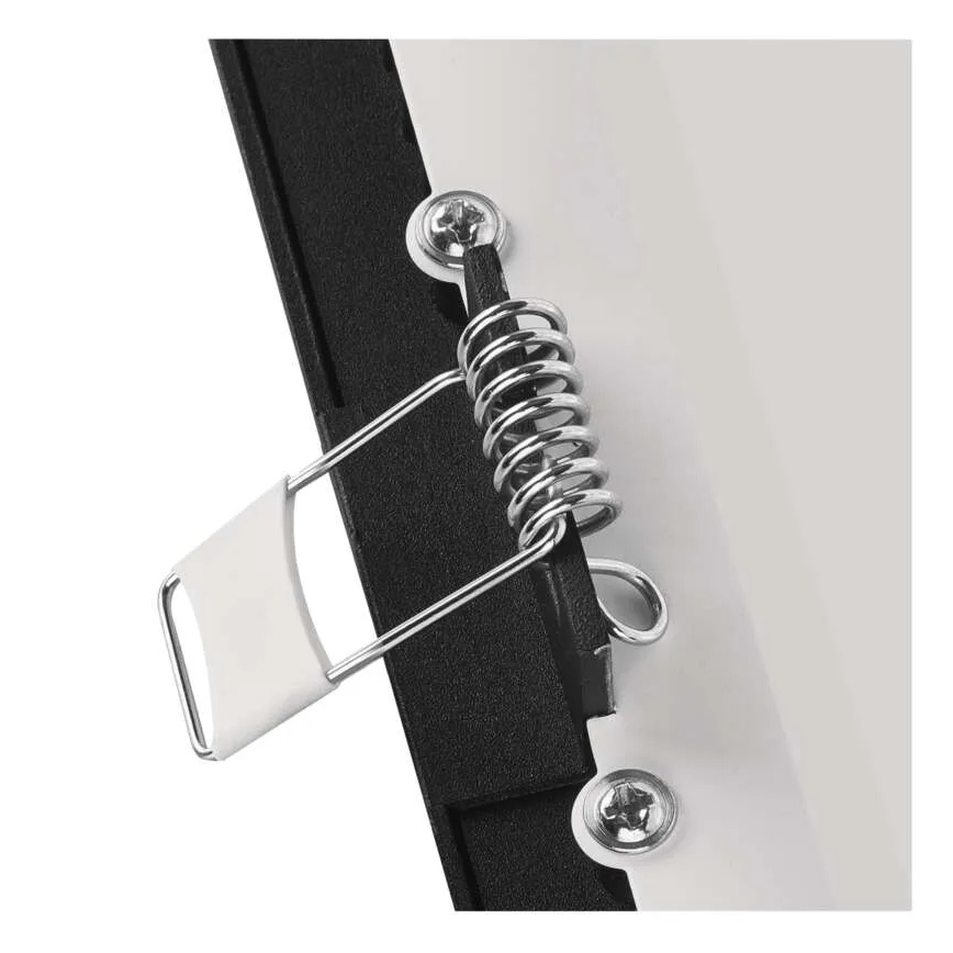 Plafonieră LED încastrată NEXXO, 18W, 230V, 3000/3500/4000K, negru, 22,5 x 22,5 cm