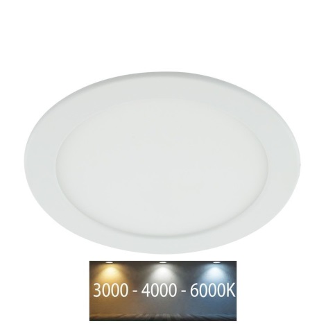 Plafonieră LED încastrată pentru baie LED/18W/230V 3000/4000/6000K IP44