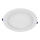 Plafonieră LED încastrată SIGARO, 24 W, 230 V, 3000/4000/6500 K, Ø 22 cm, albă