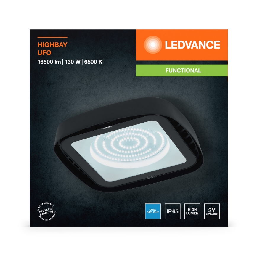Plafonieră LED industrială Ledvance HIGHBAY LED/130W/230V IP65 6500K