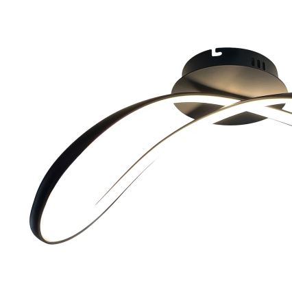 Plafonieră LED INFINITY LED/21W/230V negru
