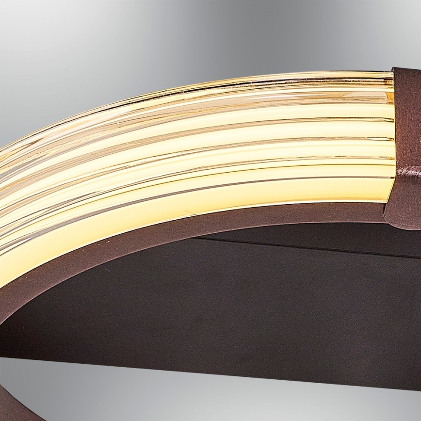 Plafonieră LED JESI, 2W, 230V, 3000K, maro