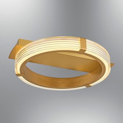 Plafonieră LED JESI LED/2W/230V 3000K auriu