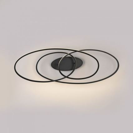 Plafonieră LED JUST LIGHT. 15321-18 LUMACA LED/33W/230V negru